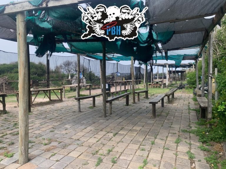 Paintball Heaven sitting areas