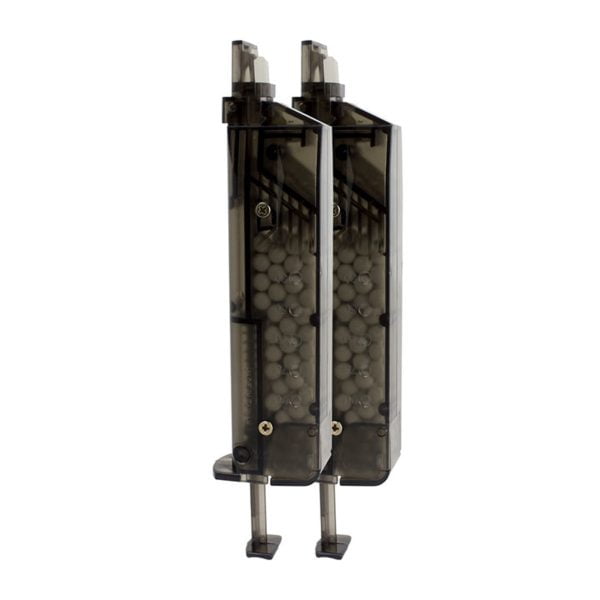 Valken 120rd Airsoft BB Speed Loader - Smoke (2 Pack)